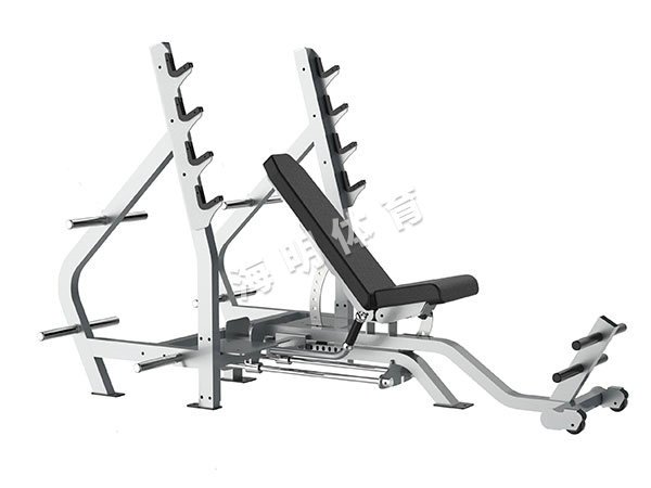 XS-7104-上斜、平臥、下斜推舉椅